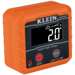 (NEW) Klein Tools 935DAG Digital Electronic Level and Angle Gauge, Measures 0 - 90 and 0 - 180 Degree Ranges, Measures and Sets Angles