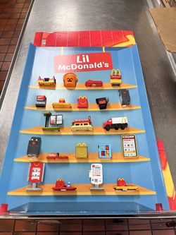 (new) Lil McDonald's Happy Meal Toys (Display)
