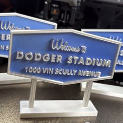 LA Dodger Stadium Sign
