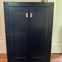 Black Medicine Cabinet
