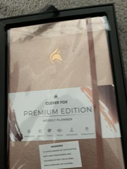 Weekly planer in gift box new