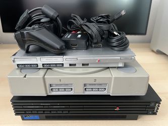 3x Sony PlayStation consoles - PS2’s and a PS1