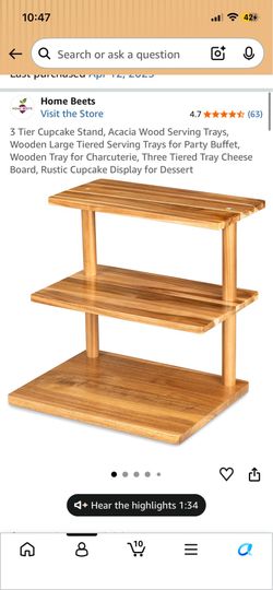 3 tier stand