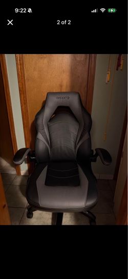 Emerge Gaming Chair Black and Gray