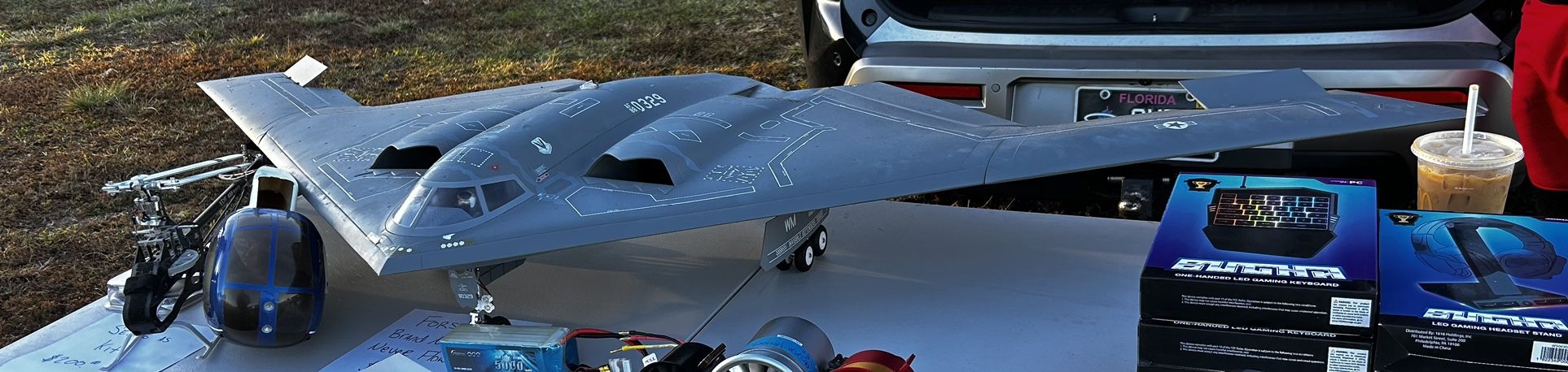 Rc Freewing B 2 Spirit Bomber Twin 70mm EDF Jet PNP