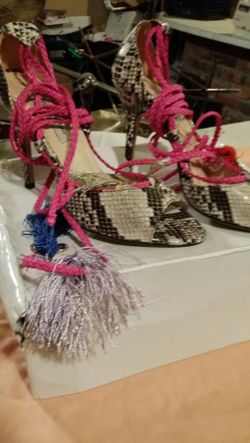 Jimmy choo sz 8 wrap shoe