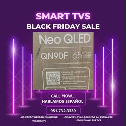 Samsung - 65” Class QN90F Series Neo QLED Mini LED 4K UHD SamsungVision AI Smart Tizen TV