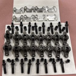 Small Block Chevy Full Roller Rocker Arms-studs-poly locks