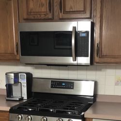 SAMSUNG OVER THE RANGE MICROWAVE 