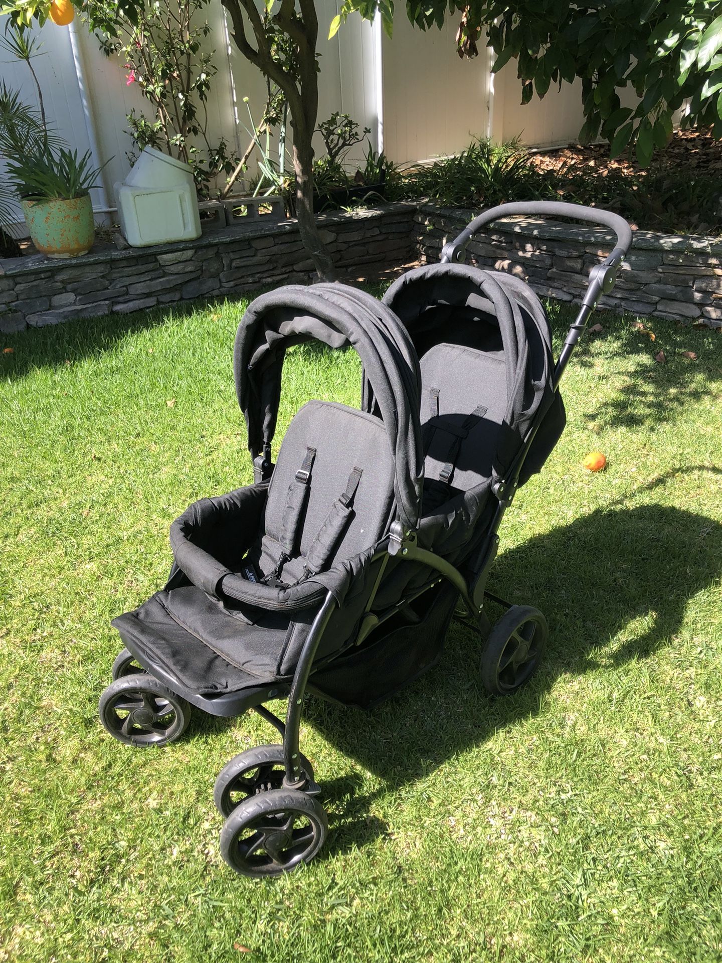 Babyjoy Double Stroller