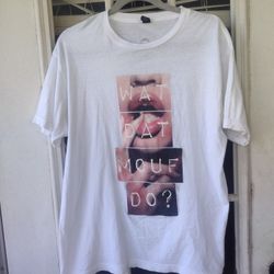 White  Men's shirt size L 