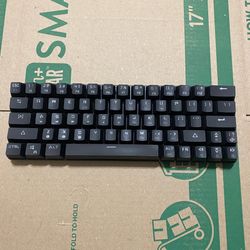 DK63 wired gaming keyboard