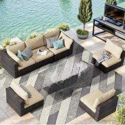 Grezone 6 Pieces Patio Furniture Set (New in box)