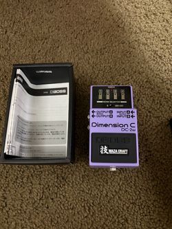Boss Dimension C  DC-2W Waza Craft Pedal