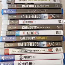 Playstation games $5 each firm price