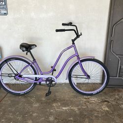 3G Bikes Brand Women’s 26 Inch Single Speed, Coaster Brake Beach Cruiser Bicycle Ready To Ride