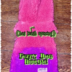 Fuzzy Dog Hoodie