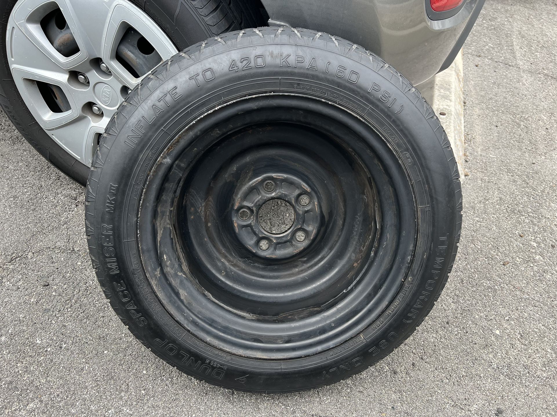 Gently Used Spare Donut Tire For 2010-2013 Kia Soul for Sale in ...