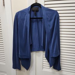 BCBGMaxAzria Donnie draped-front jacket.Size Small