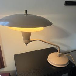 Midcentury Flying Saucer Desk Lamp by Art Speciality Chicago, 1950s