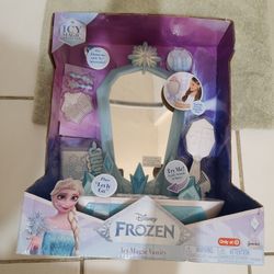 New Disney Frozen Ice Table Top Vanity Playset for Child Ages 3 Years