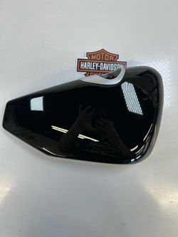 2020 Harley-Davidson Sportster XL883 XL1200 OEM Right Oil Tank Side Cover Black SM9KNT0281
