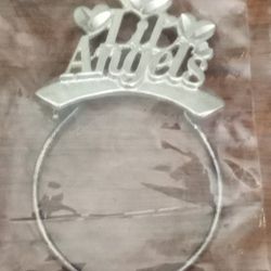 Lil' Angels .925 silver charm holder pendant