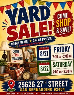 Yard Sale