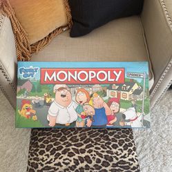 Brand New Family Guy Monopoly 