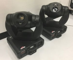 Elation power spot 250 moving heads