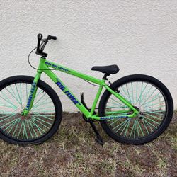 Green and Purple Se bike 29in 