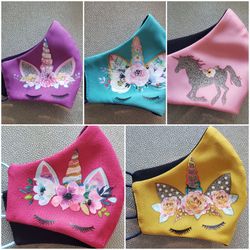 GIRLS MASK/CUBREBOCAS PARA NIÑA