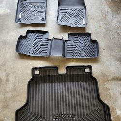 2017-21 Honda Civic or Hatchback All-Season Mats/Liners