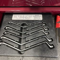Easy access brake bleeding wrenches 