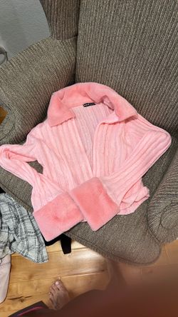 Pink zipper jacket