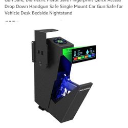 Gun Safe, Biometric Pistol Safe Fingerprint   Safe Car Gun 