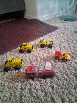 5 Vintage Metal Tonka