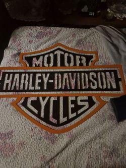 Custome Harley Davidson sign