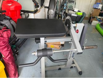 Body-Solid Plate-Loaded Bicep Curl/Tricep Extension Machine