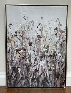 Hobby Lobby Floral Wall Art Print on Canvas Poster Home Decor 22" x 30"