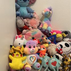Lot Of Plushies