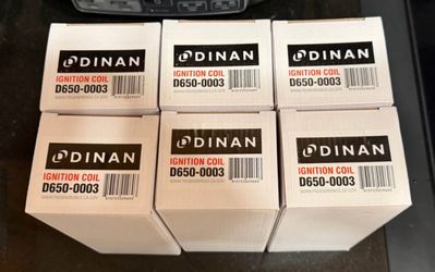 (6) Dinan Ignition Coils - NEW IN BOX