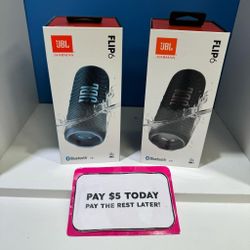 JBL Flip 6 New Speaker - Pay $1 DOWN AVAILABLE - NO CREDIT NEEDED