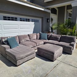 Large Gray Sectional from ashleys furniture