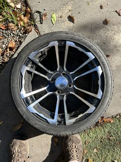 Golf Cart Tire And Rim