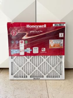 Honeywell 20x20x1 Allergen Plus Air Filters (2-Pack)