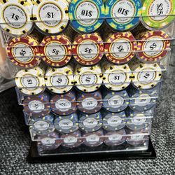 Monte Carlo Poker Chips 