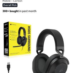 Corsair HS65 Surround Multiplatform Wired Gaming Headset