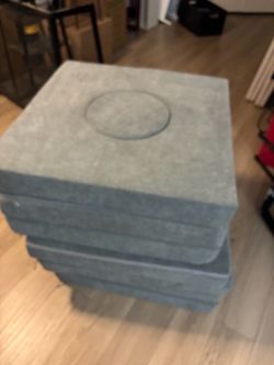 Foam Building Fort Pieces