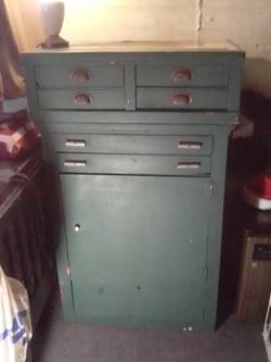 Two Antique NCR Cabinets – 1924 & 1927 – Historic Dayton, OH / Macy’s Connection